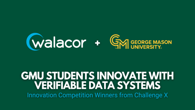Walacor + GMU Challenge X