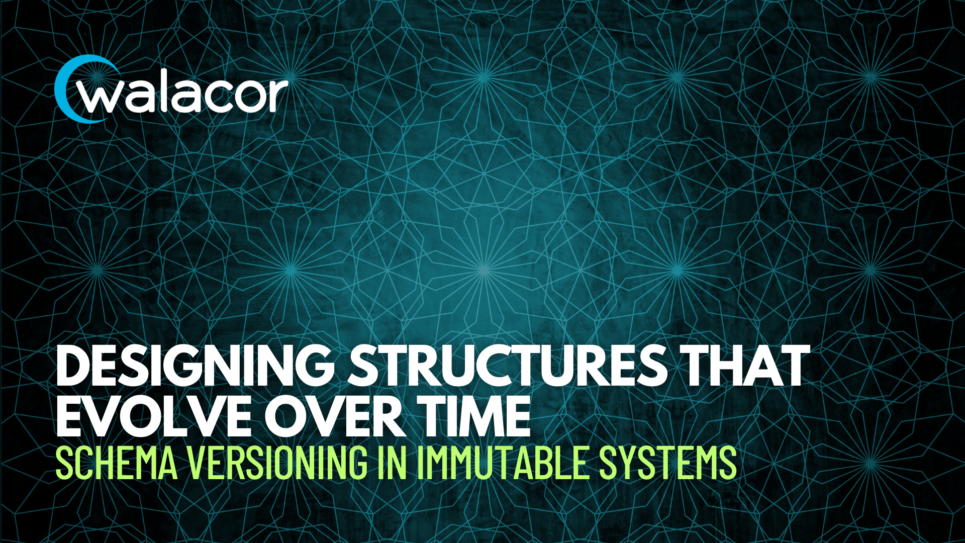 Schema Versioning in Immutable Systems