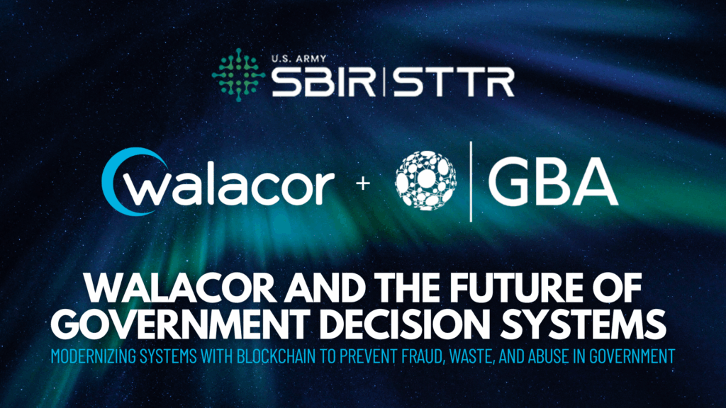 Walacor GBA US Army SBIR|STTR