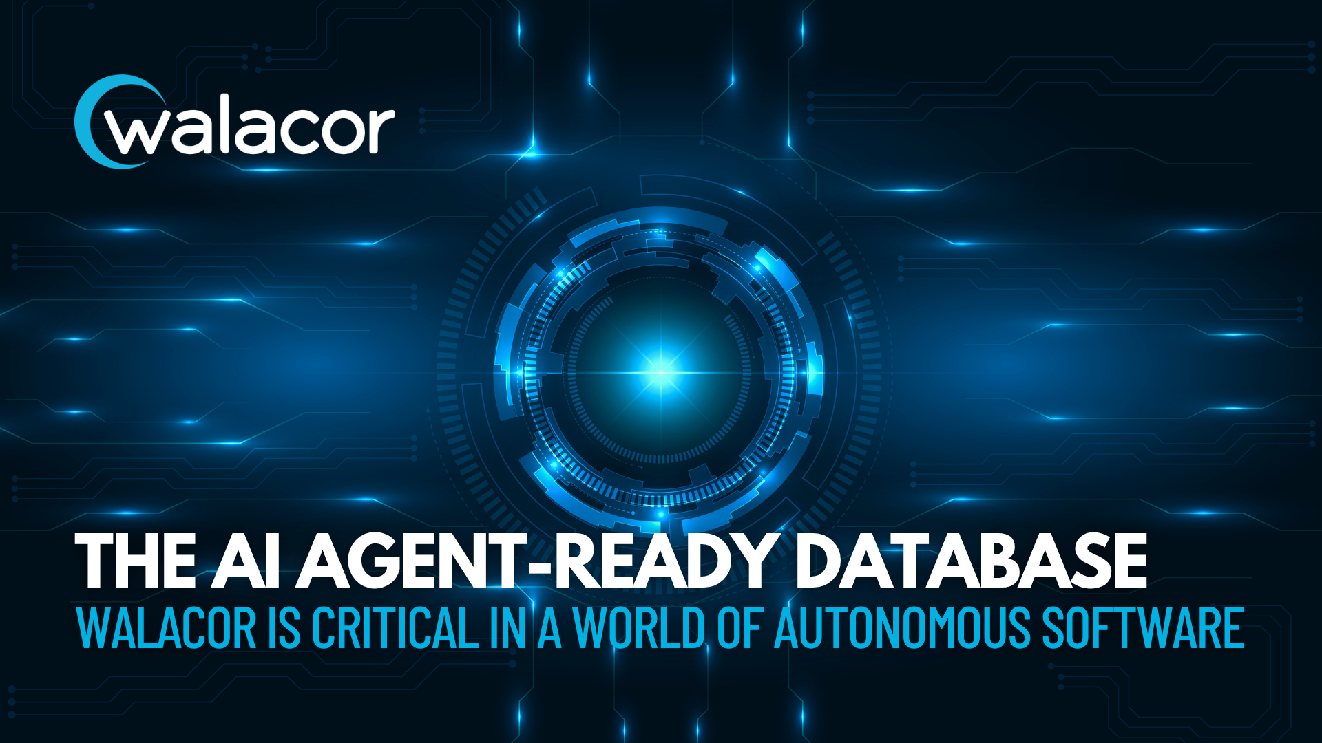 Walacor AI Agent Ready Database