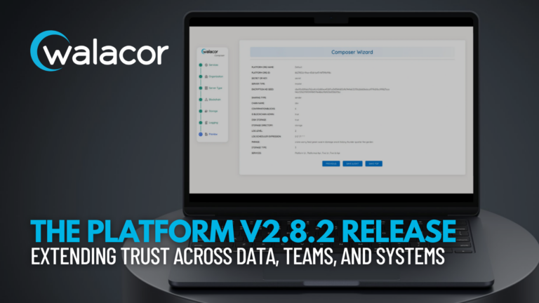 Walacor Platform v2.8.2 Release