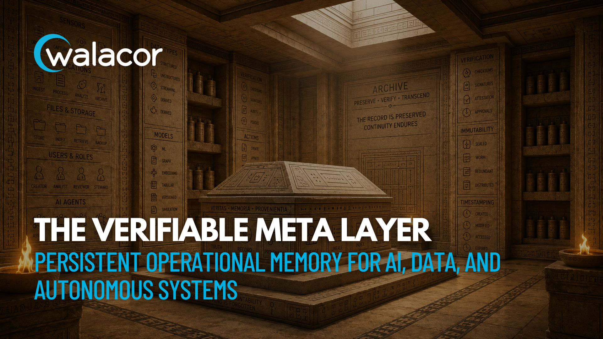 Walacor: The Verifiable Meta Layer