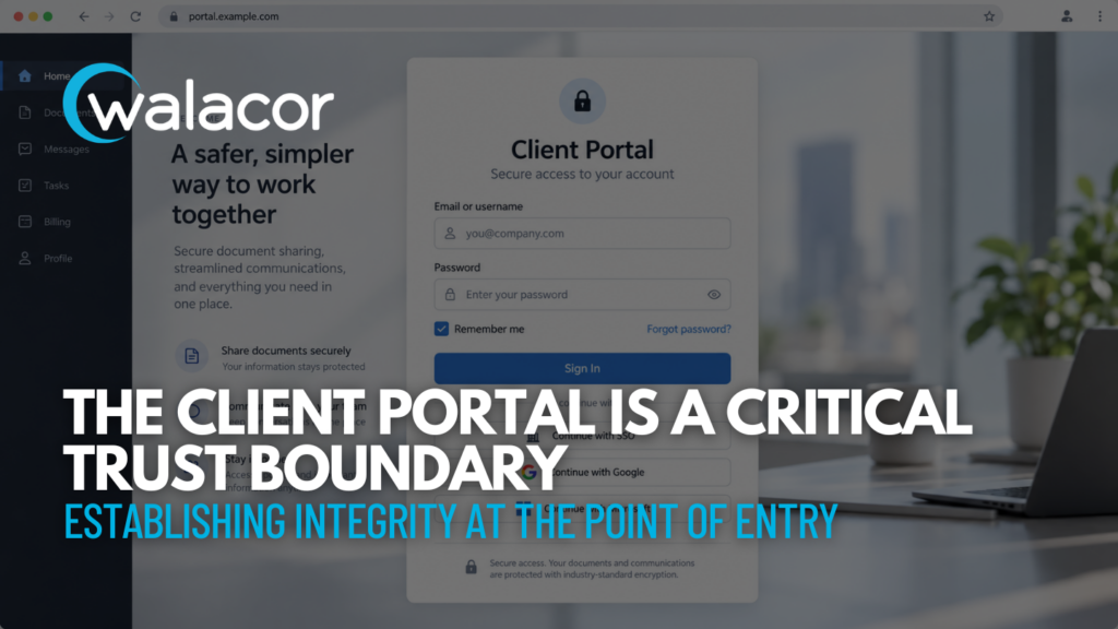 The Client Portal is a Critical Trust Boundary